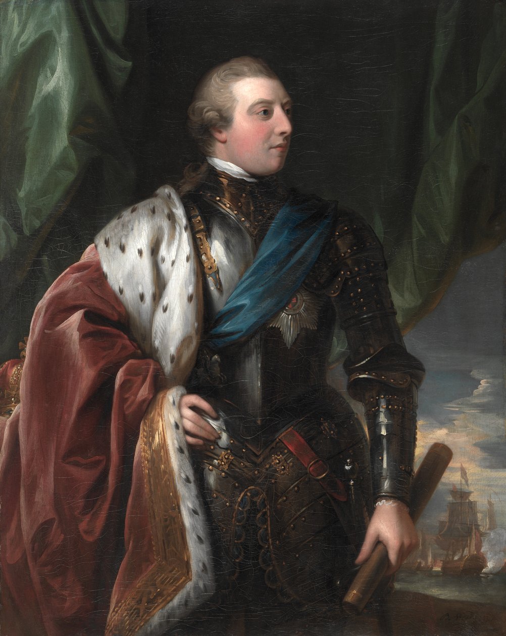 Georg III, 1783. af Benjamin West