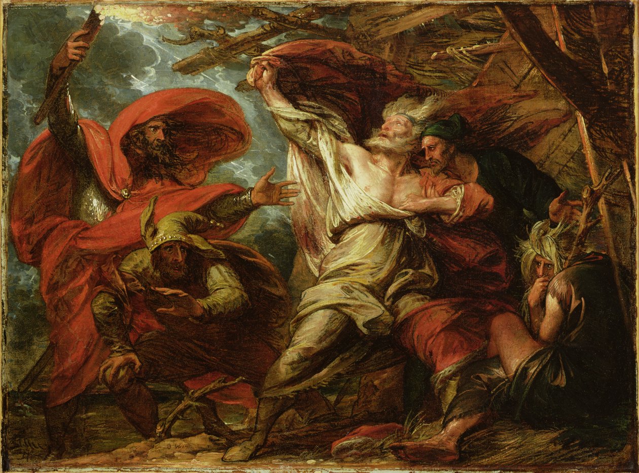 Kong Lear, ca. 1788 af Benjamin West