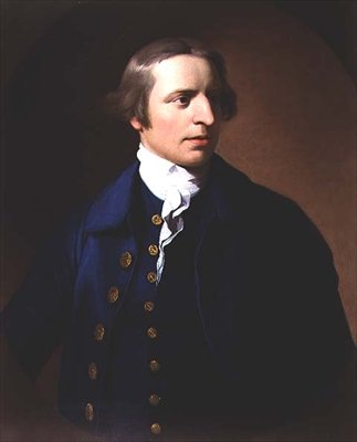 Mr. Fall (en af et par med sin kone) af Benjamin West