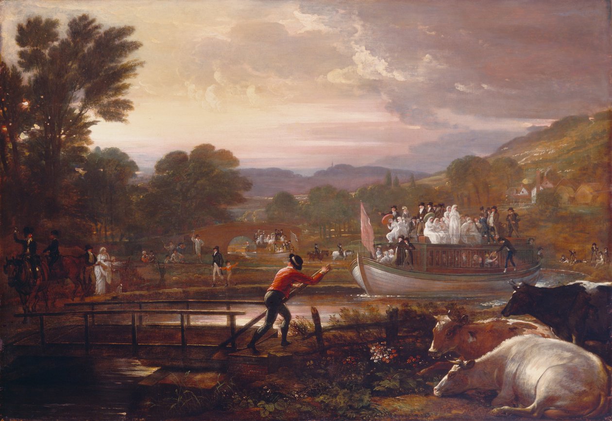 Paddington Canal, 1801 af Benjamin West