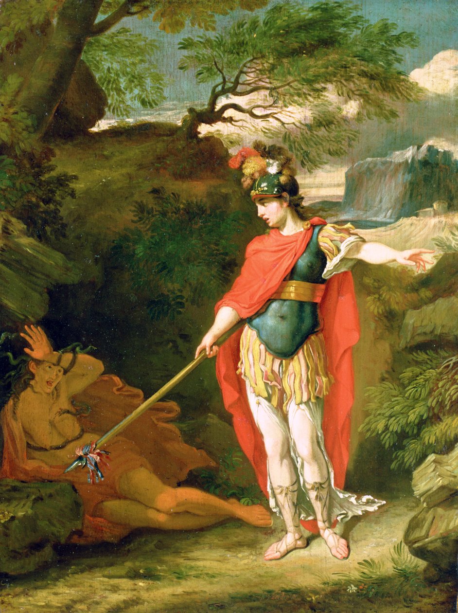 Perseus og Medusa af Benjamin West