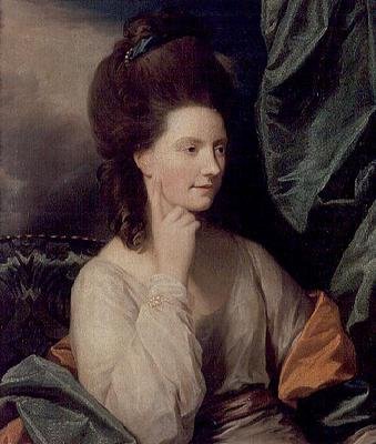 Portræt af fru William Abercromby fra Classaugh af Benjamin West
