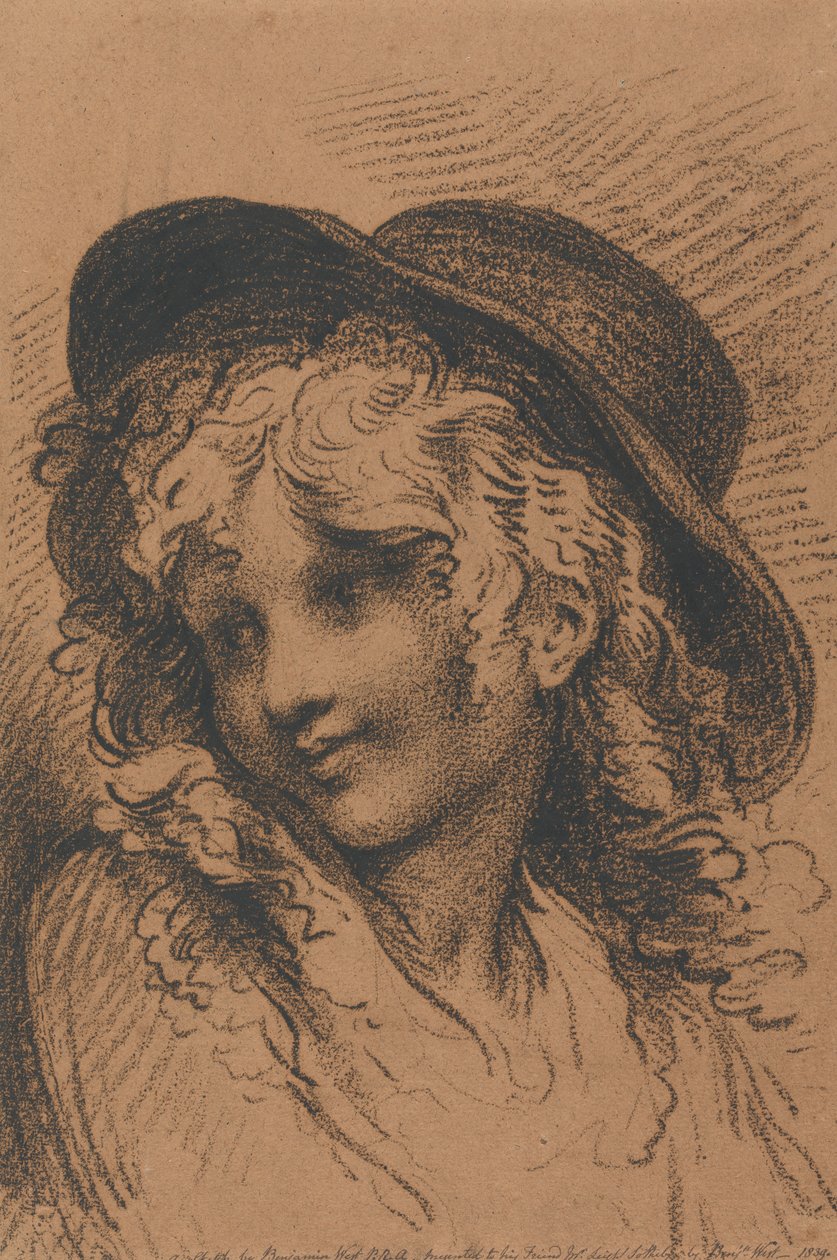 Portræt af kunstnerens søn, Raphael af Benjamin West