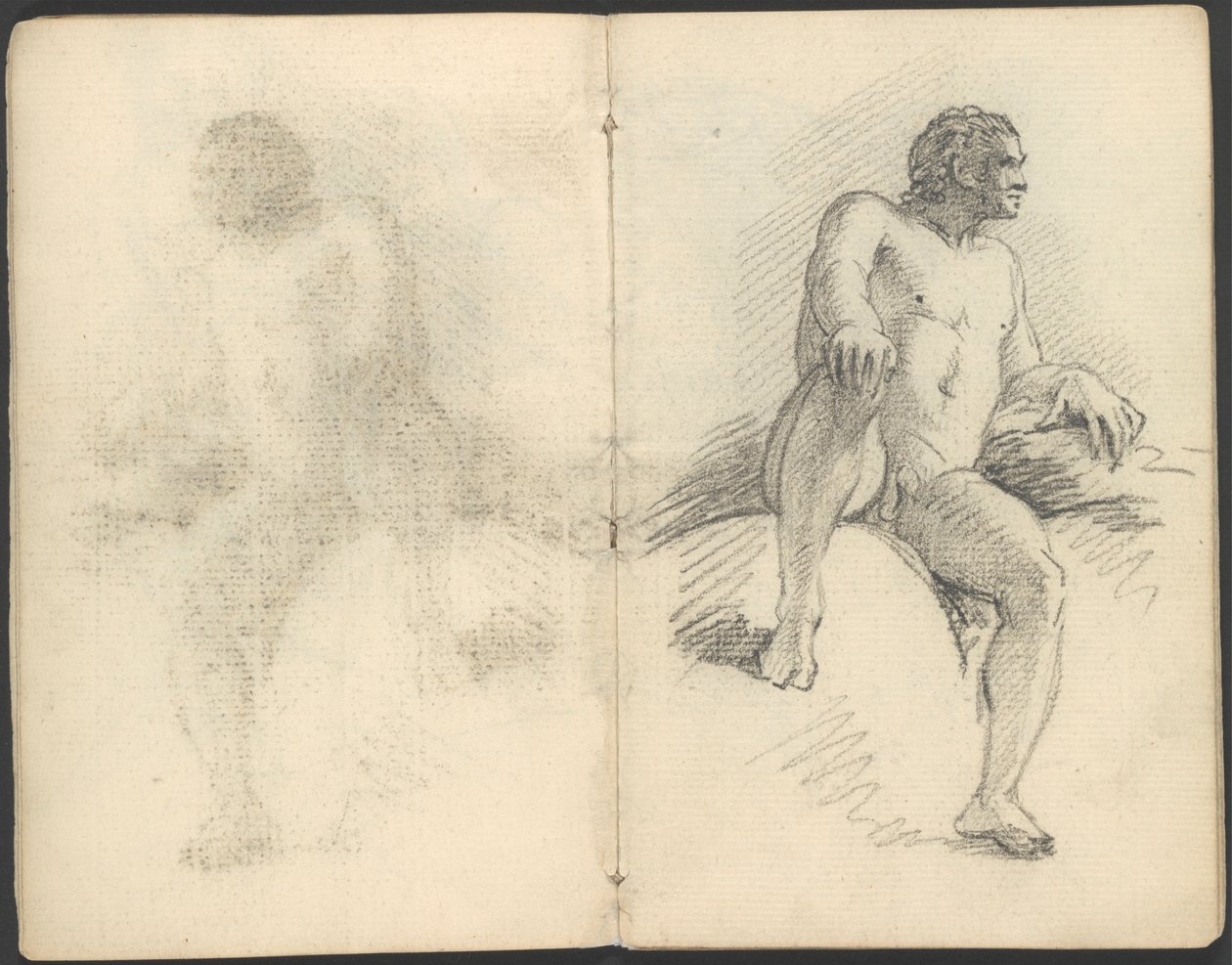 Skitsebog over figur- og kompositionsstudier af Benjamin West