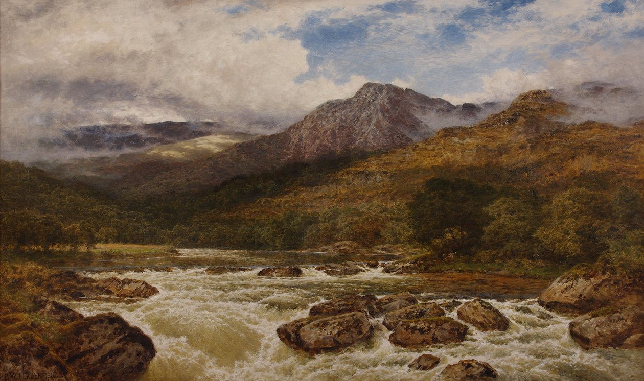 Efter stormen, 1910 af Benjamin Williams Leader