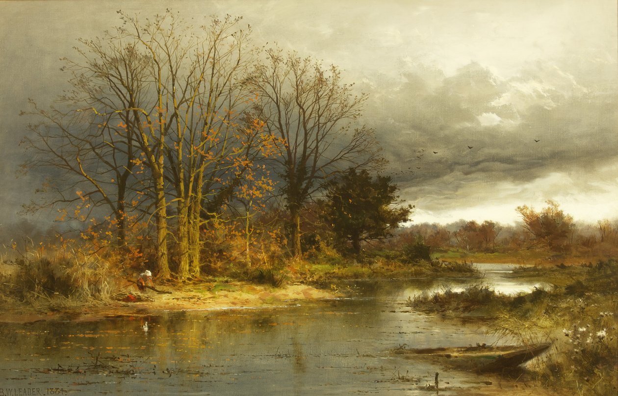 november af Benjamin Williams Leader