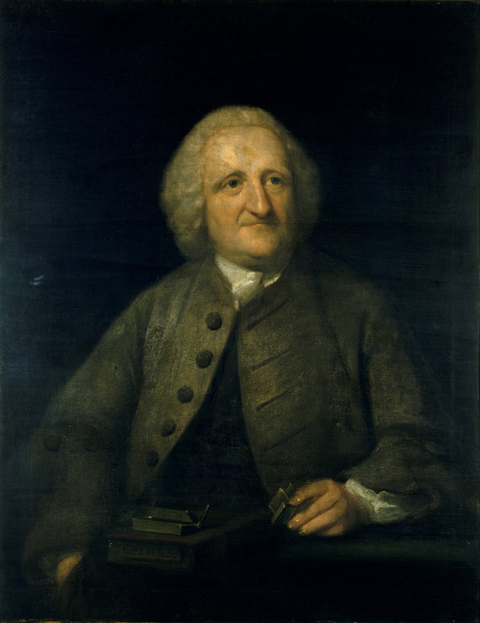 John Dollond, midten til slutningen af det 18. århundrede (olie på lærred) af Benjamin Wilson