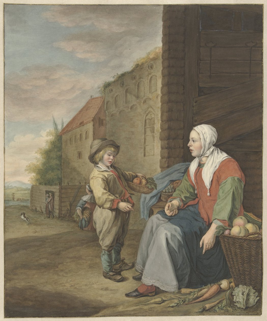 grønthandleren af Benjamin Wolff