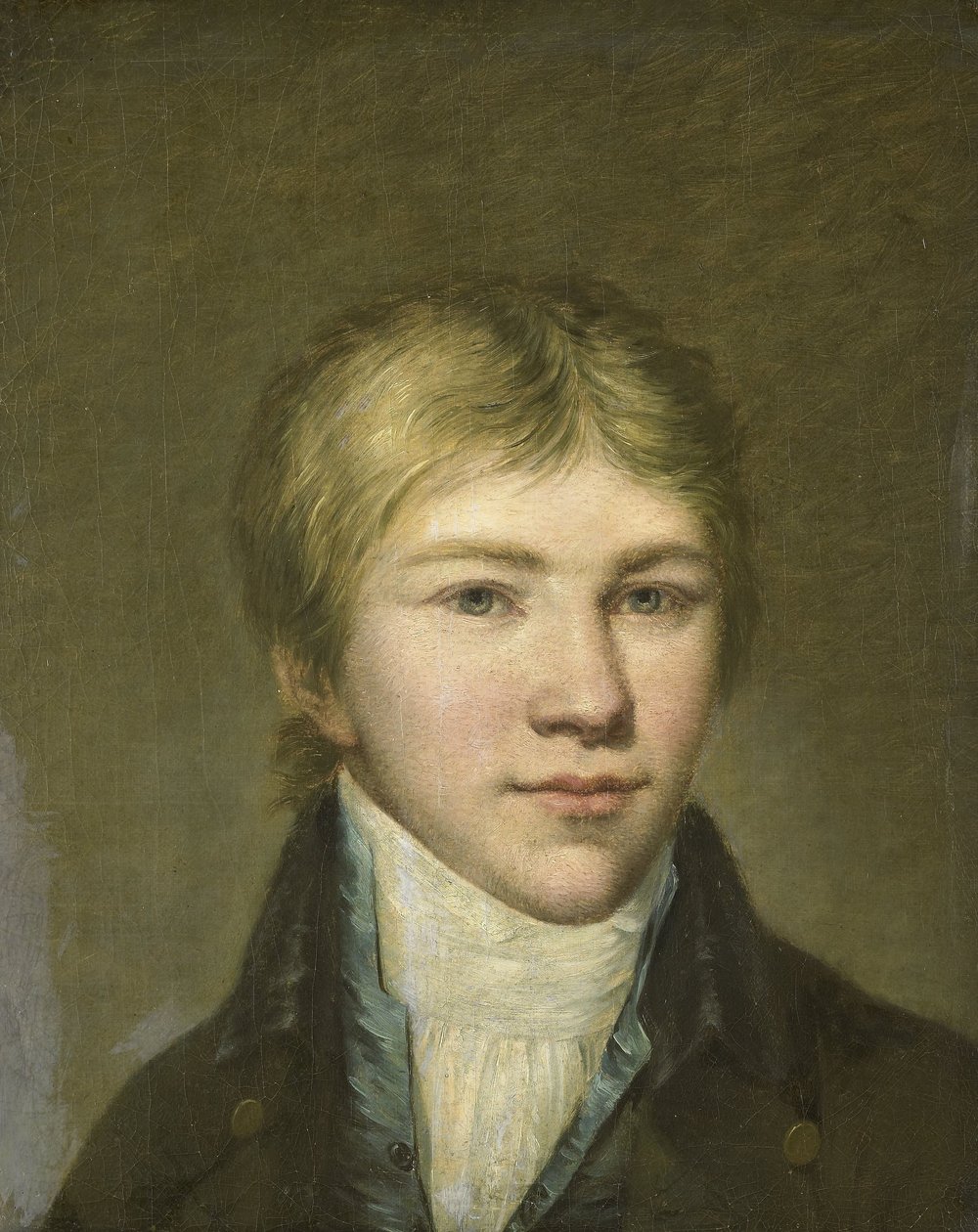 Portræt af Hendrik Arend van den Brink i en alder af sytten af Benjamin Wolff