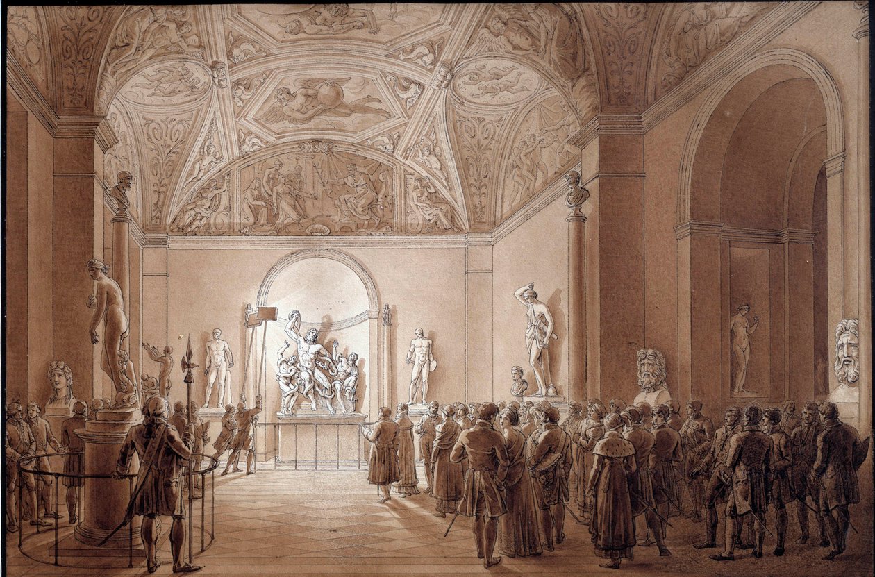 Torch visit by Emperor Napoleon Idani af Benjamin Zix