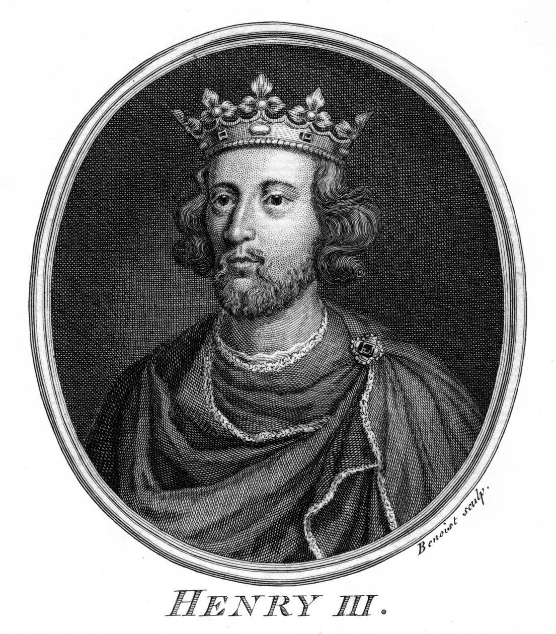 Henrik III, konge af England. af Benoist