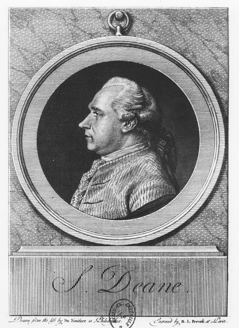 Silas Deane af Benoit Louis Prevost