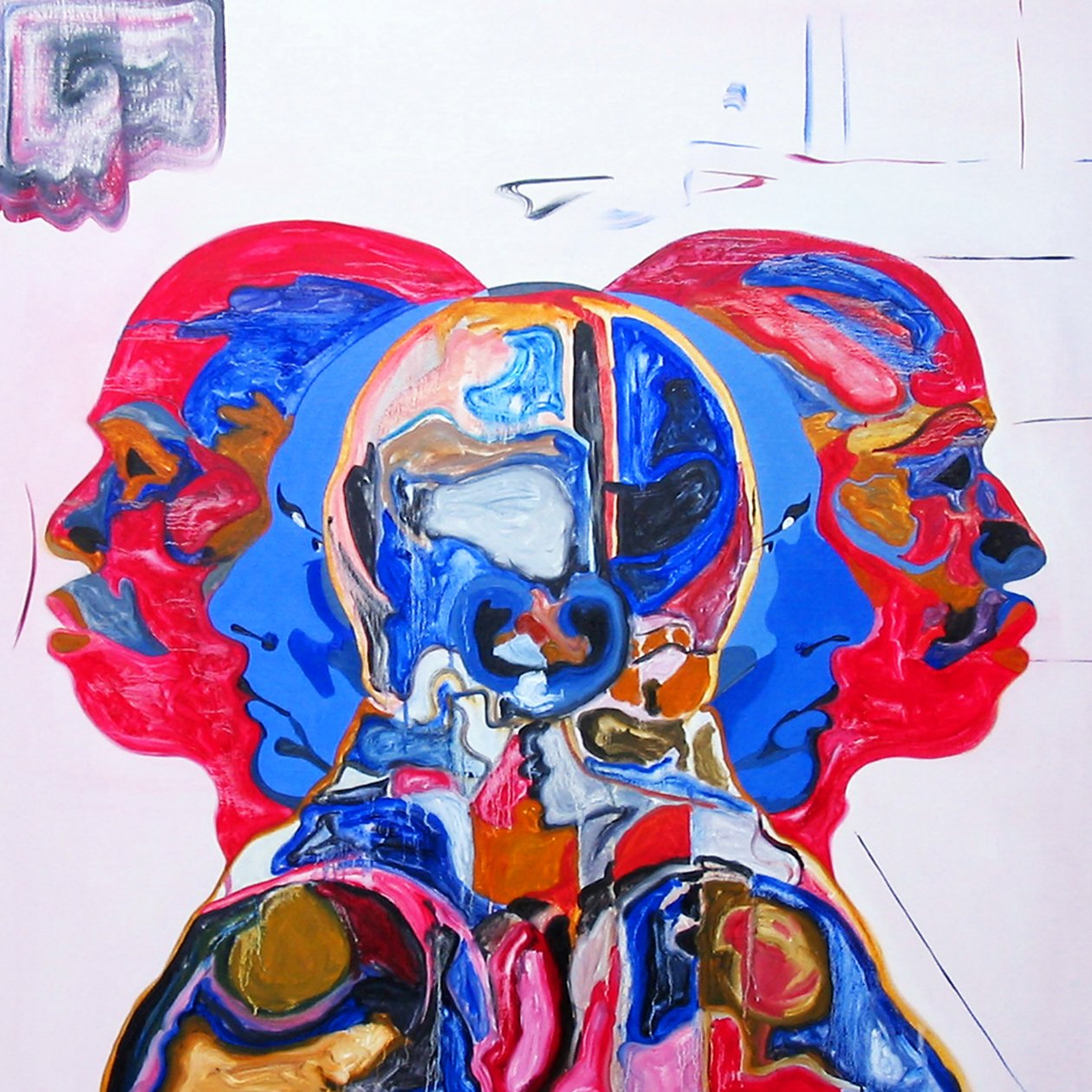 Robert M.  the boys, 2005 (olie på lærred) af Benoit Erwann Boucherot