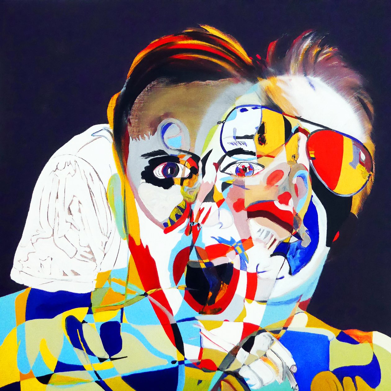 Surportræt: Olivier, Juan  moi, 2019 (olie på lærred) af Benoit Erwann Boucherot