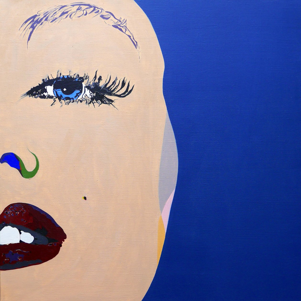 Surportrait: Phaedra, Act 1, 2020 (olie på lærred) af Benoit Erwann Boucherot