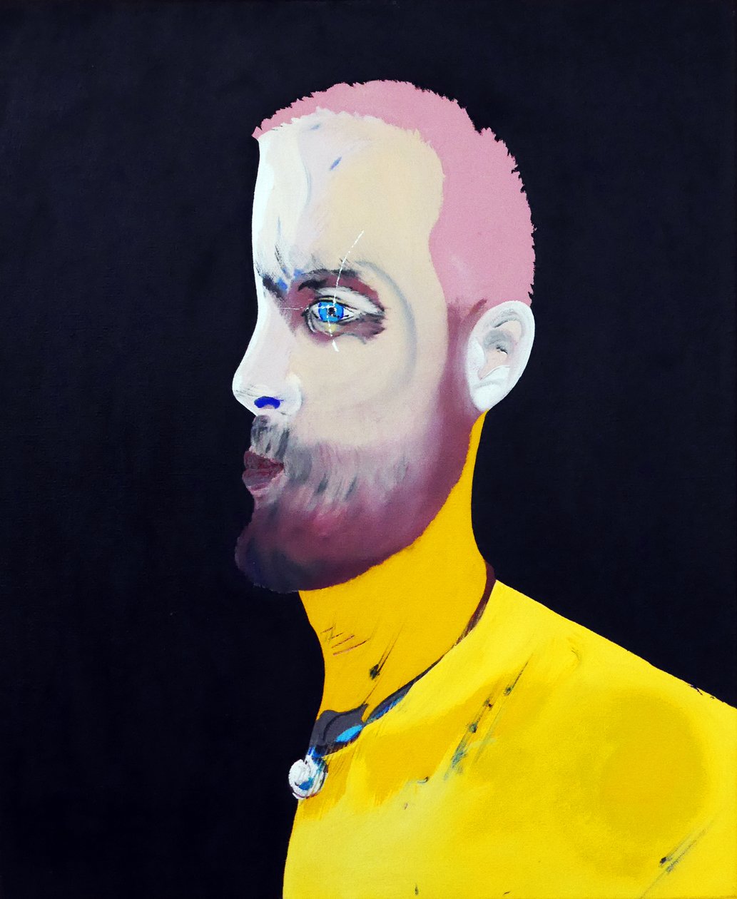 Surportrait : anonyme, 2017 (olie på lærred) af Benoit Erwann Boucherot