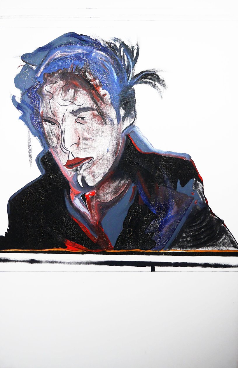 Surportrait : le fantôme 1, 2000 (olie på lærred) af Benoit Erwann Boucherot
