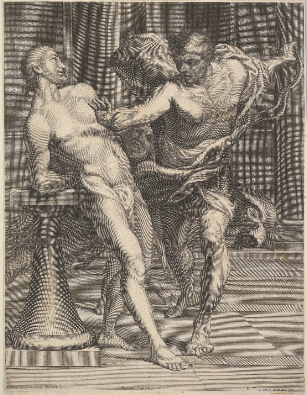Kristi pisk, 1680-1719. af Benoit Thiboust
