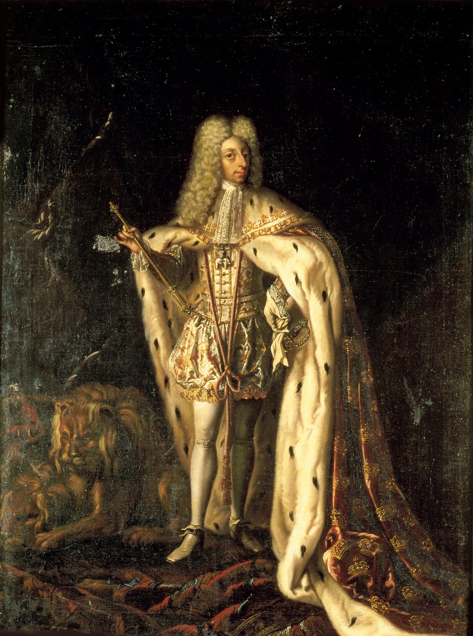 King Frederick IV of Denmark and Norway 1671-1730, um 1700. dani af Benoît Le Coffre