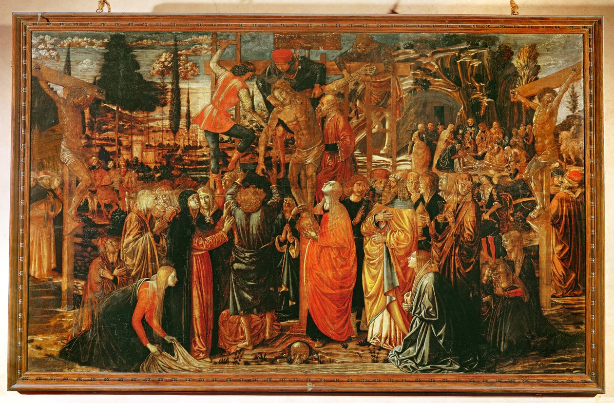 Nedstigningen fra korset af Benozzo di Lese di Sandro Gozzoli