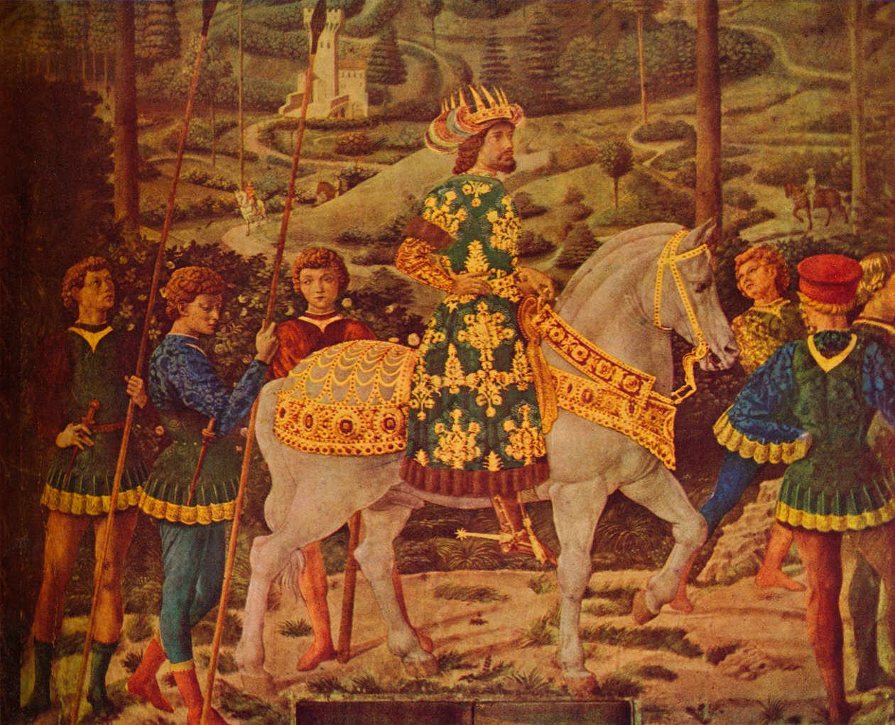 Magiernes rejse, 1459-1461 af Benozzo Gozzoli