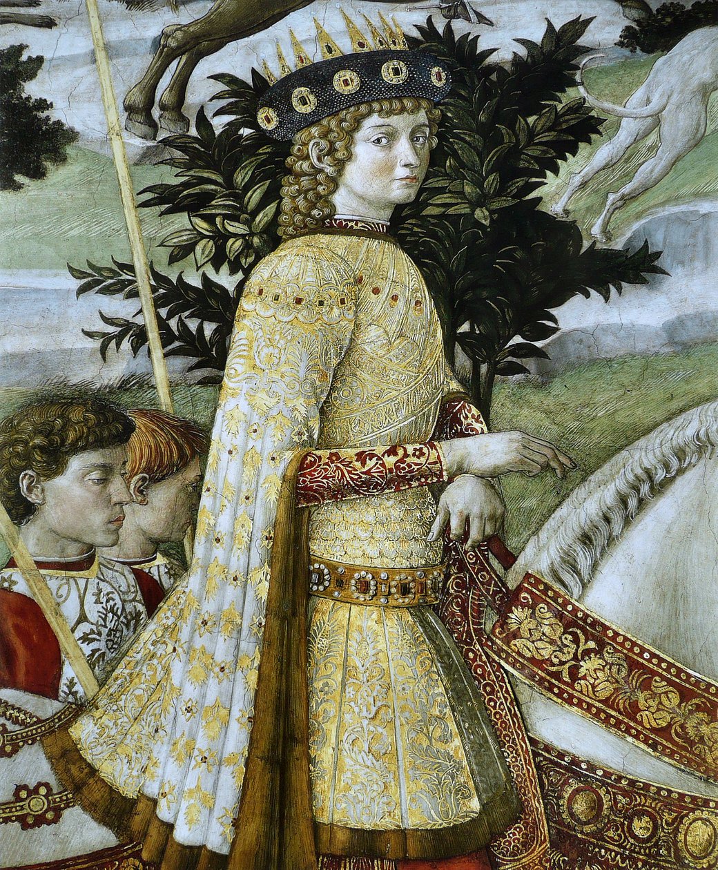 Den yngste konges procession af Benozzo Gozzoli