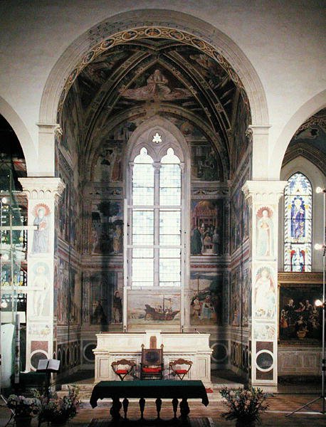Episoder fra St. Augustins liv, 1463-65 (se også 192535, 192550, 192551, 192553, 192554) af Benozzo di Lese di Sandro Gozzoli