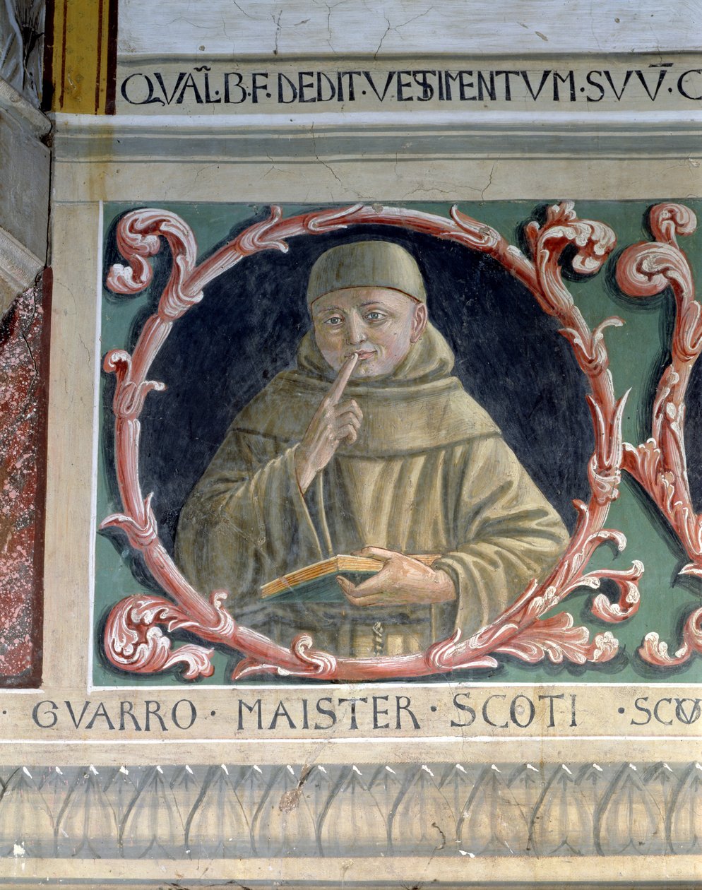 John Duns Scotus (c.1265-c.1308) 1450 af Benozzo di Lese di Sandro Gozzoli
