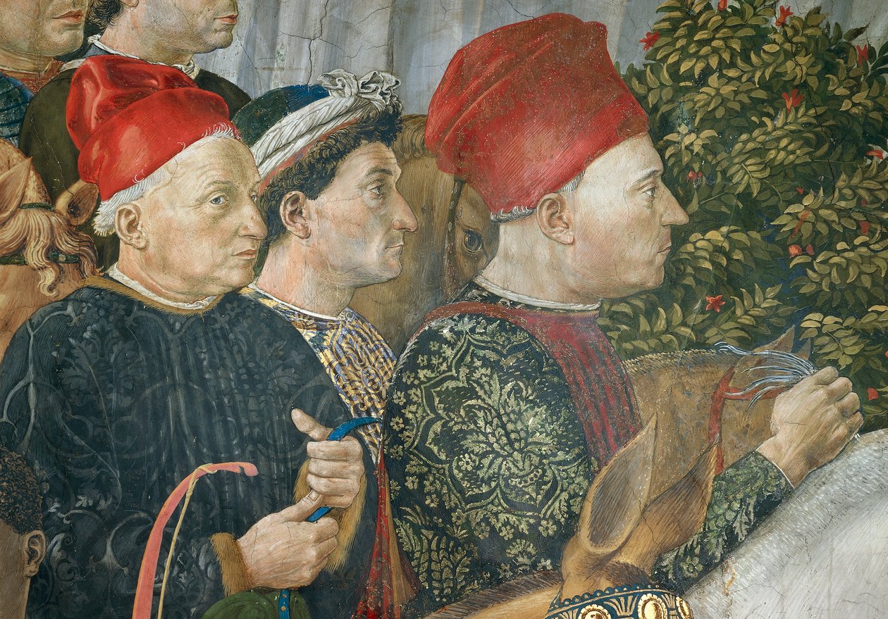 Procession af Magi Kings til Betlehem af Benozzo di Lese di Sandro Gozzoli