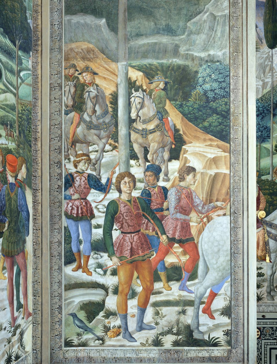 Magiernes rejse af Benozzo di Lese di Sandro Gozzoli