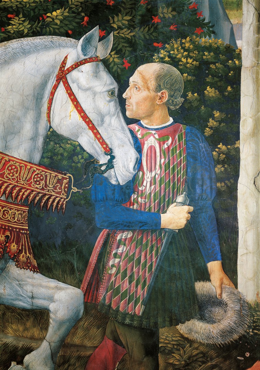 Magiernes kavalkade af Benozzo di Lese di Sandro Gozzoli
