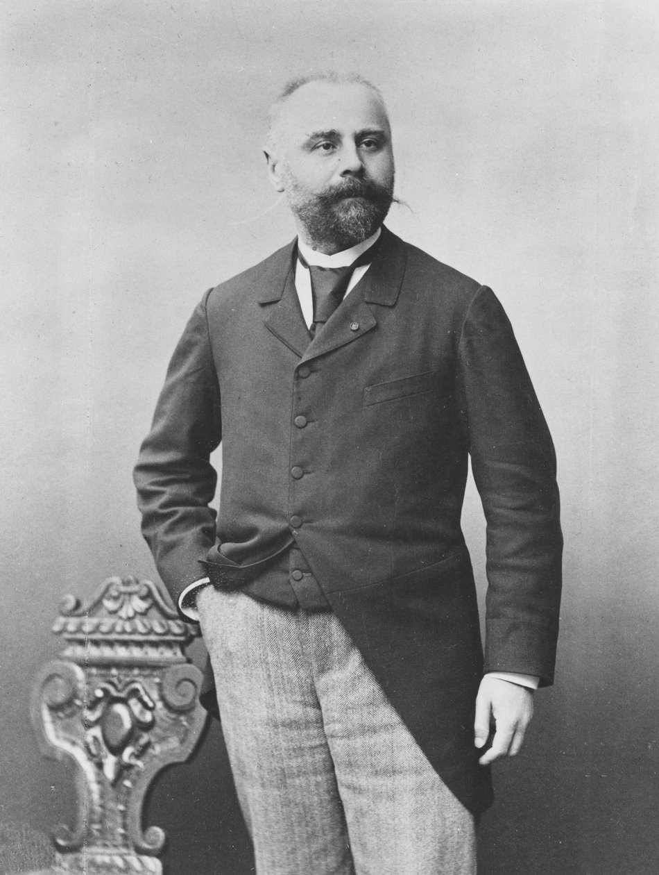 Portræt af Albert Grodet, 1893 af Benque Studio