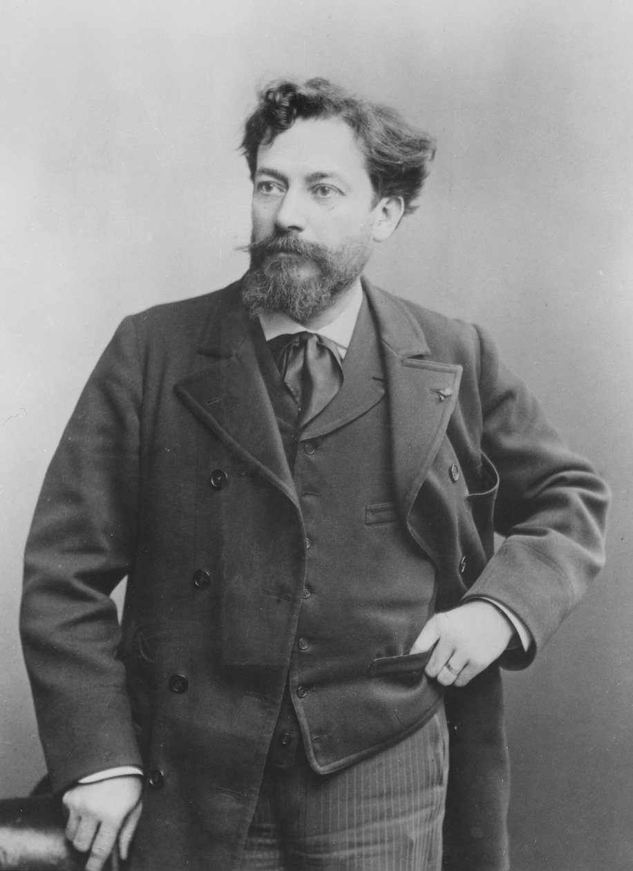 Portræt af Jean François Victor Aicard, 1890 af Benque Studio