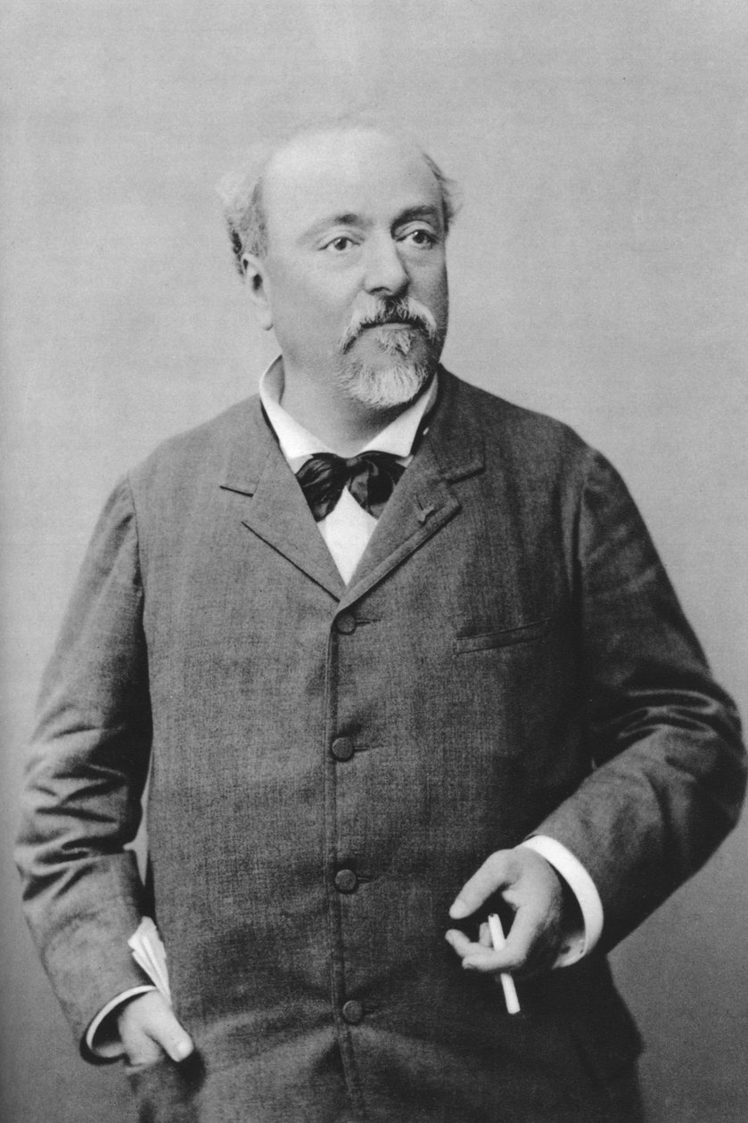 Emmanuel Chabrier 1841-1894, fransk romantisk komponist og pianist af Benque