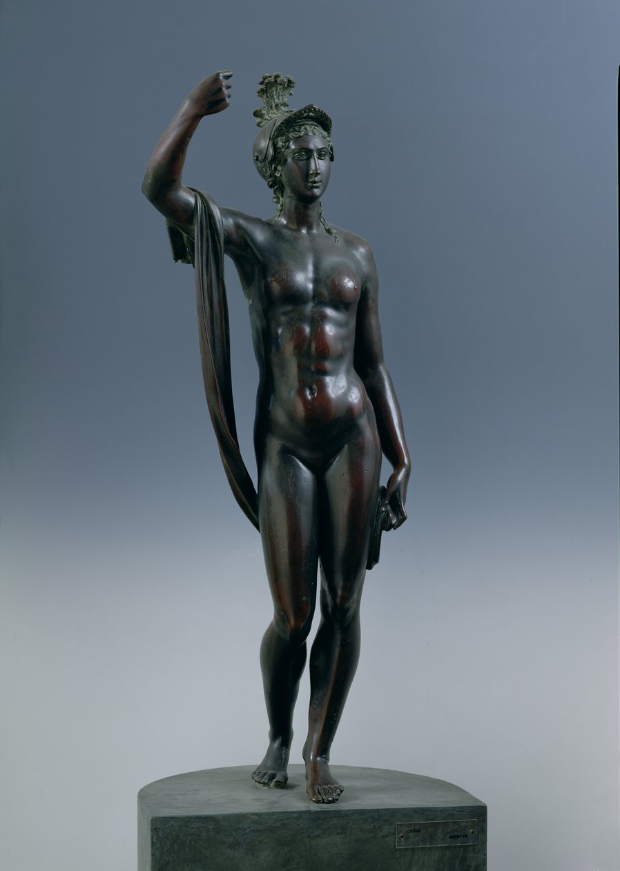 Minerva, 1545 (bronze) af Benvenuto Cellini