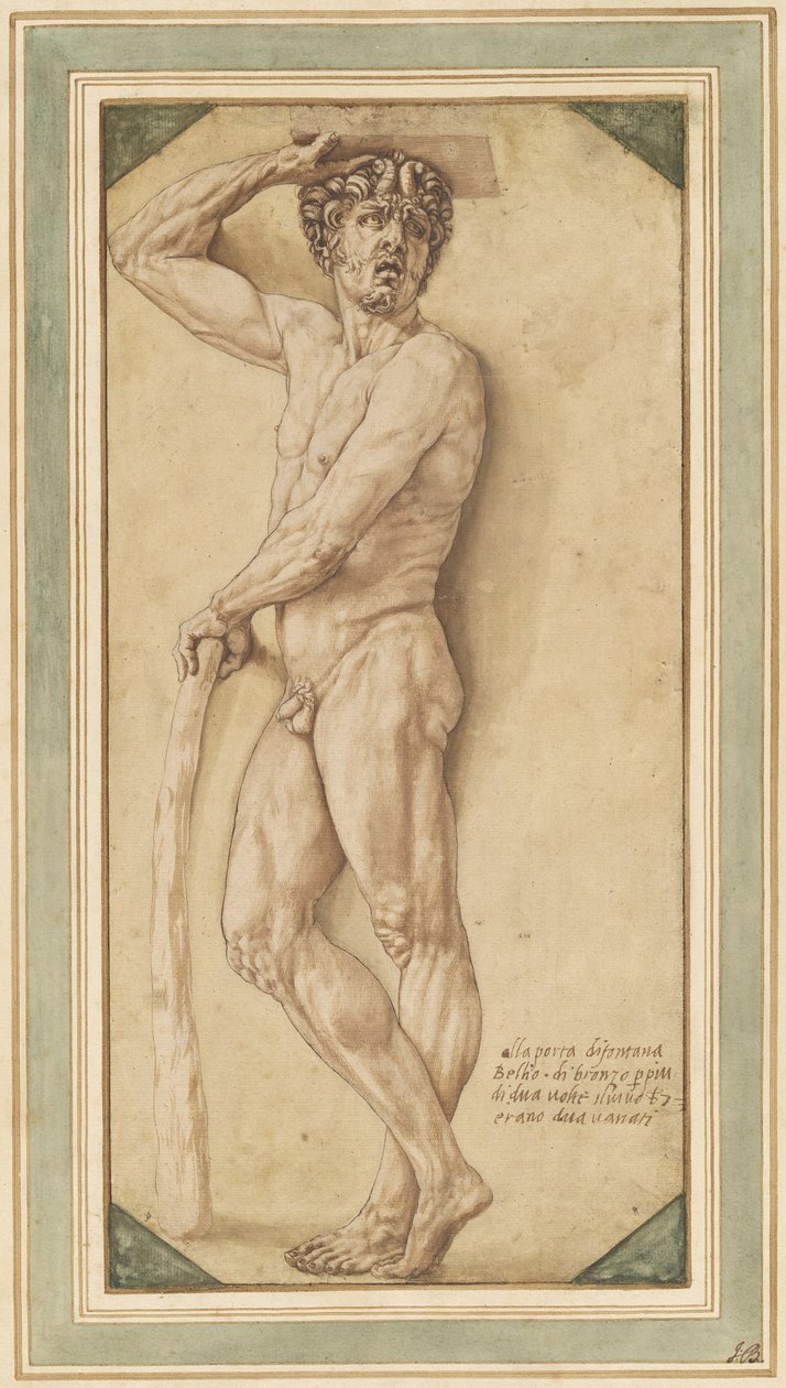 En satyr af Benvenuto Cellini