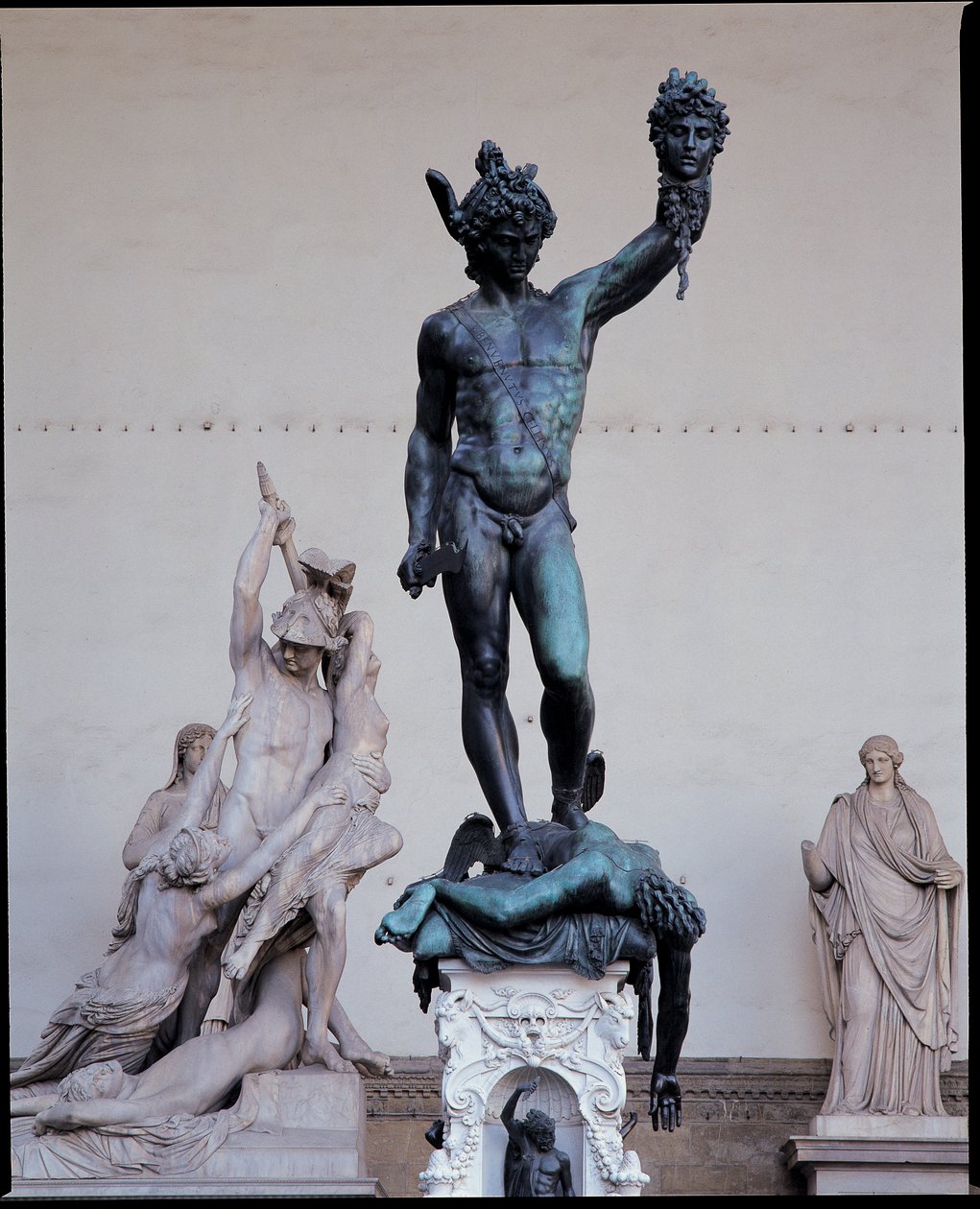 Perseus med Medusas hoved, 1545-54 (bronze) af Benvenuto Cellini