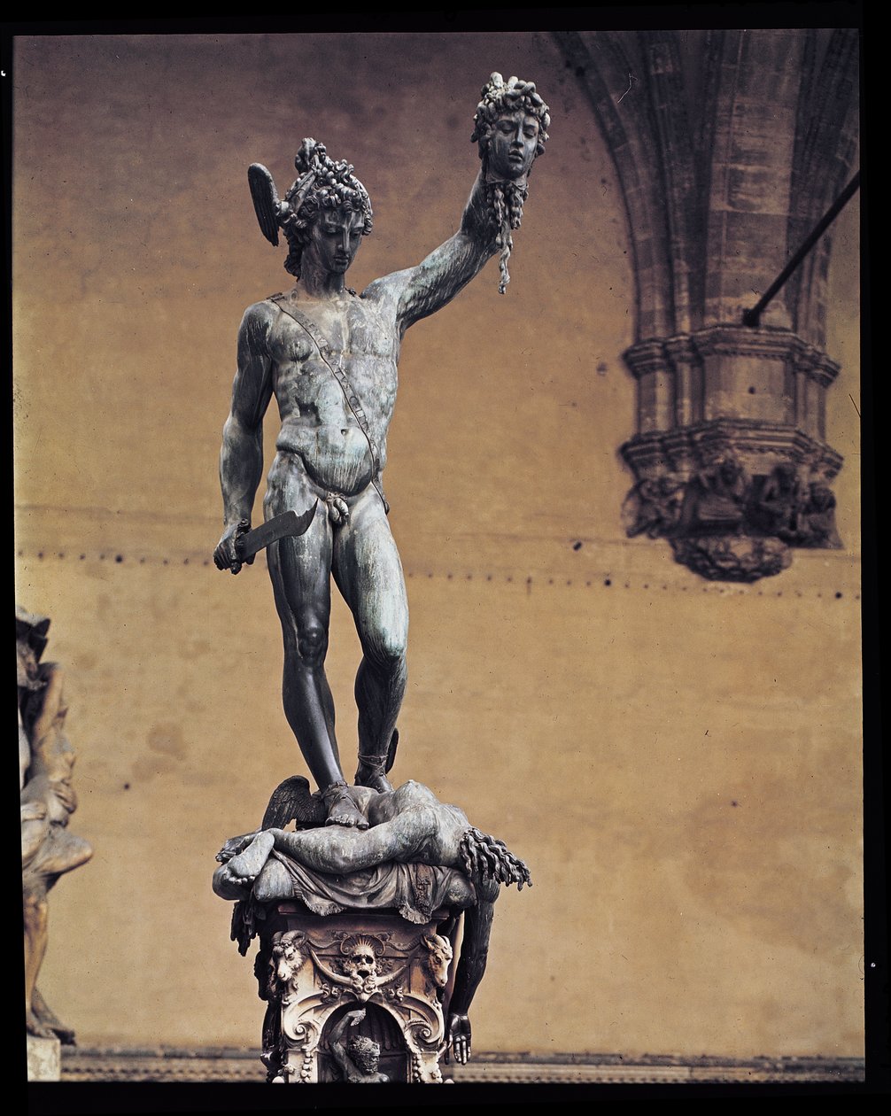 Perseus med Medusas hoved, 1545-53 (bronze) af Benvenuto Cellini