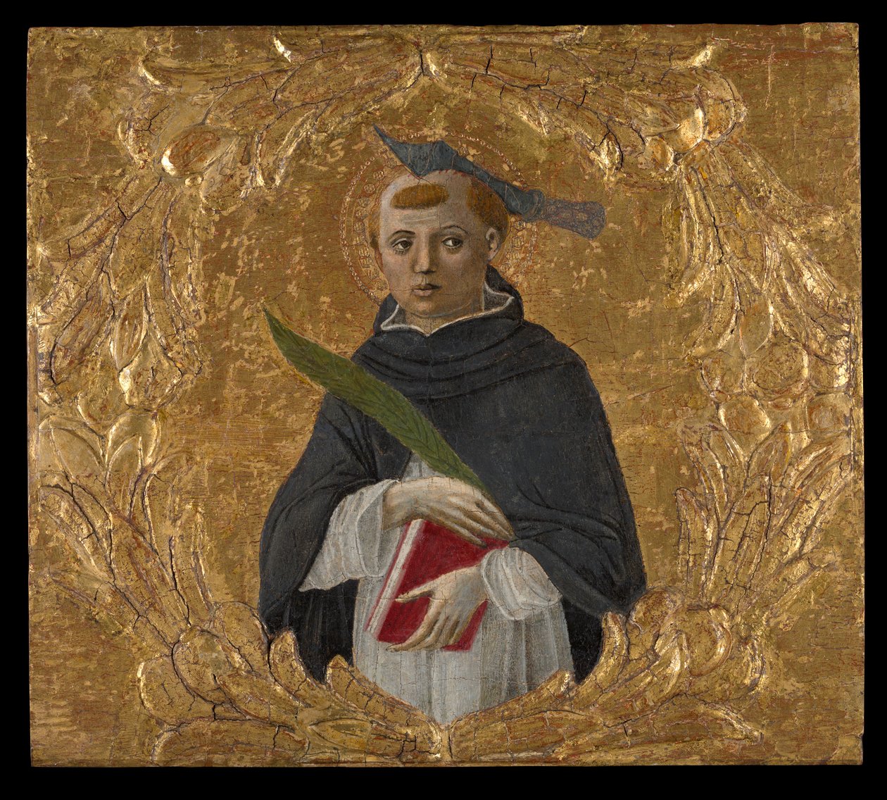 Sankt Peter Martyr af Benvenuto di Giovanni