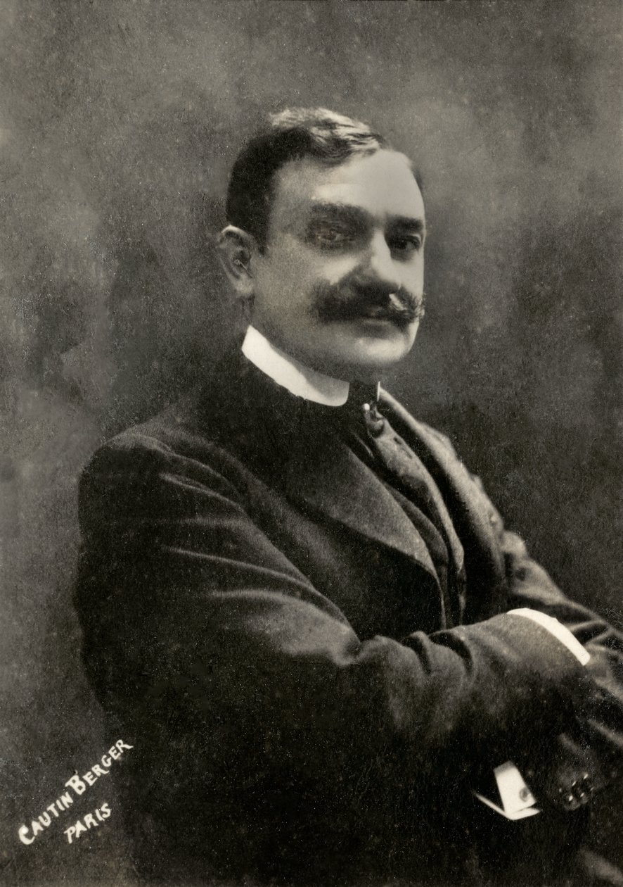 Portræt af den franske kunstner Jacques Isnardon ( 1860 af Berger & Cautin