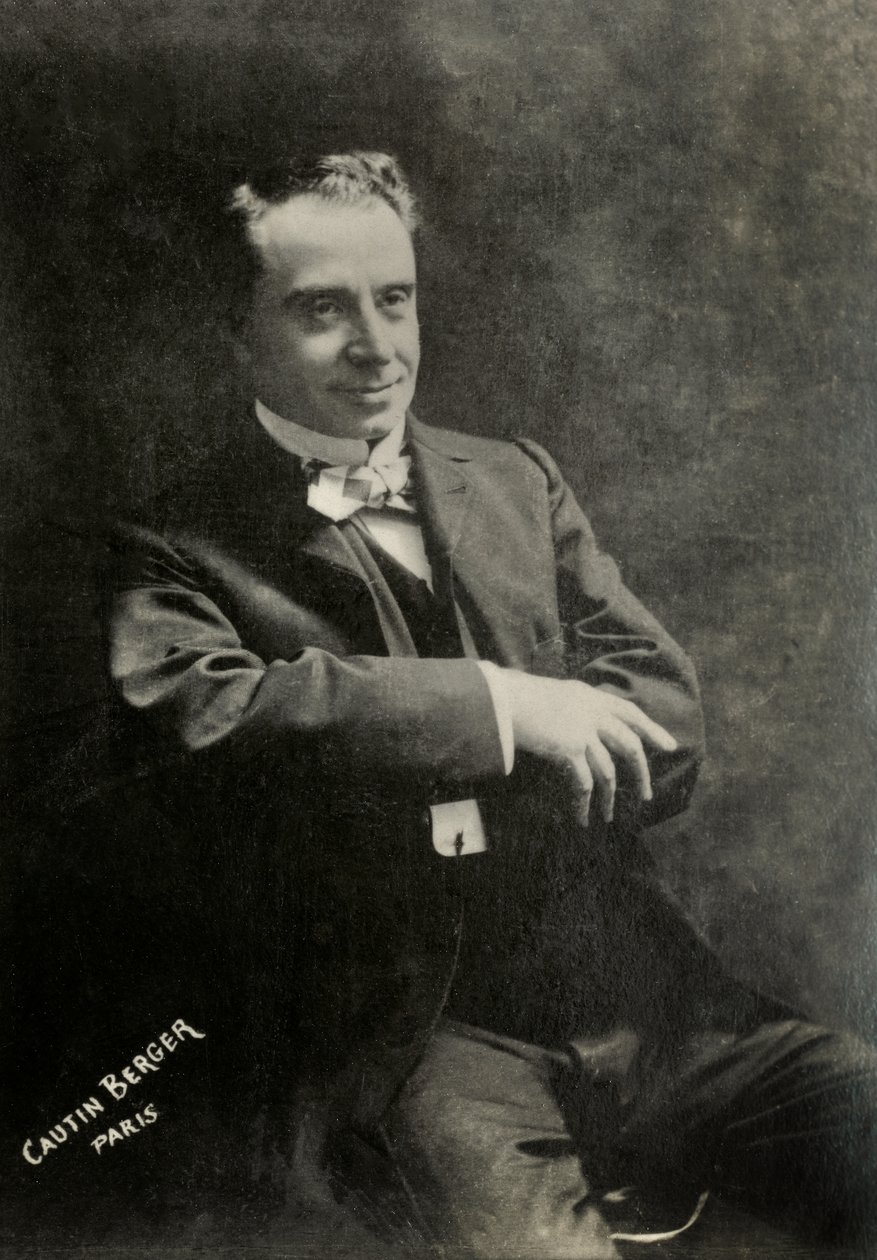Portræt af den franske kunstner Jules Charles Truffier ( 1856 af Berger & Cautin