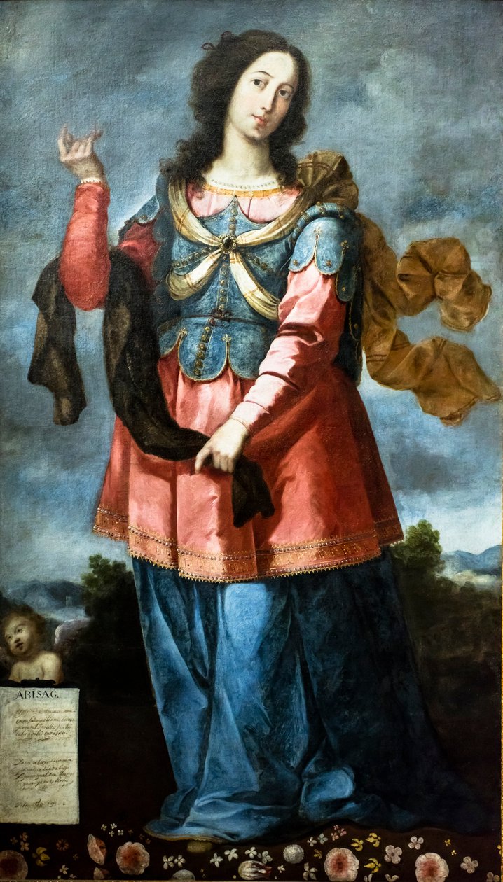 Abisag, den unge shunamit af Bernab? de (attr. to) Ayala