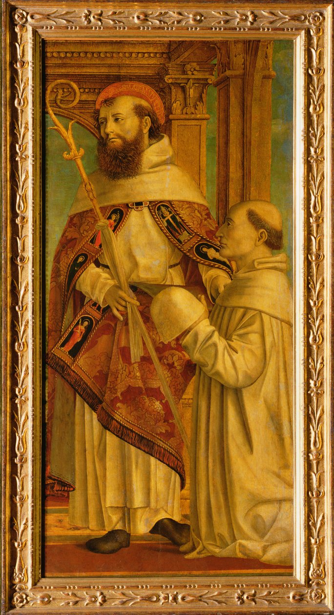 Sankt Bernard af Bernadino Zenale