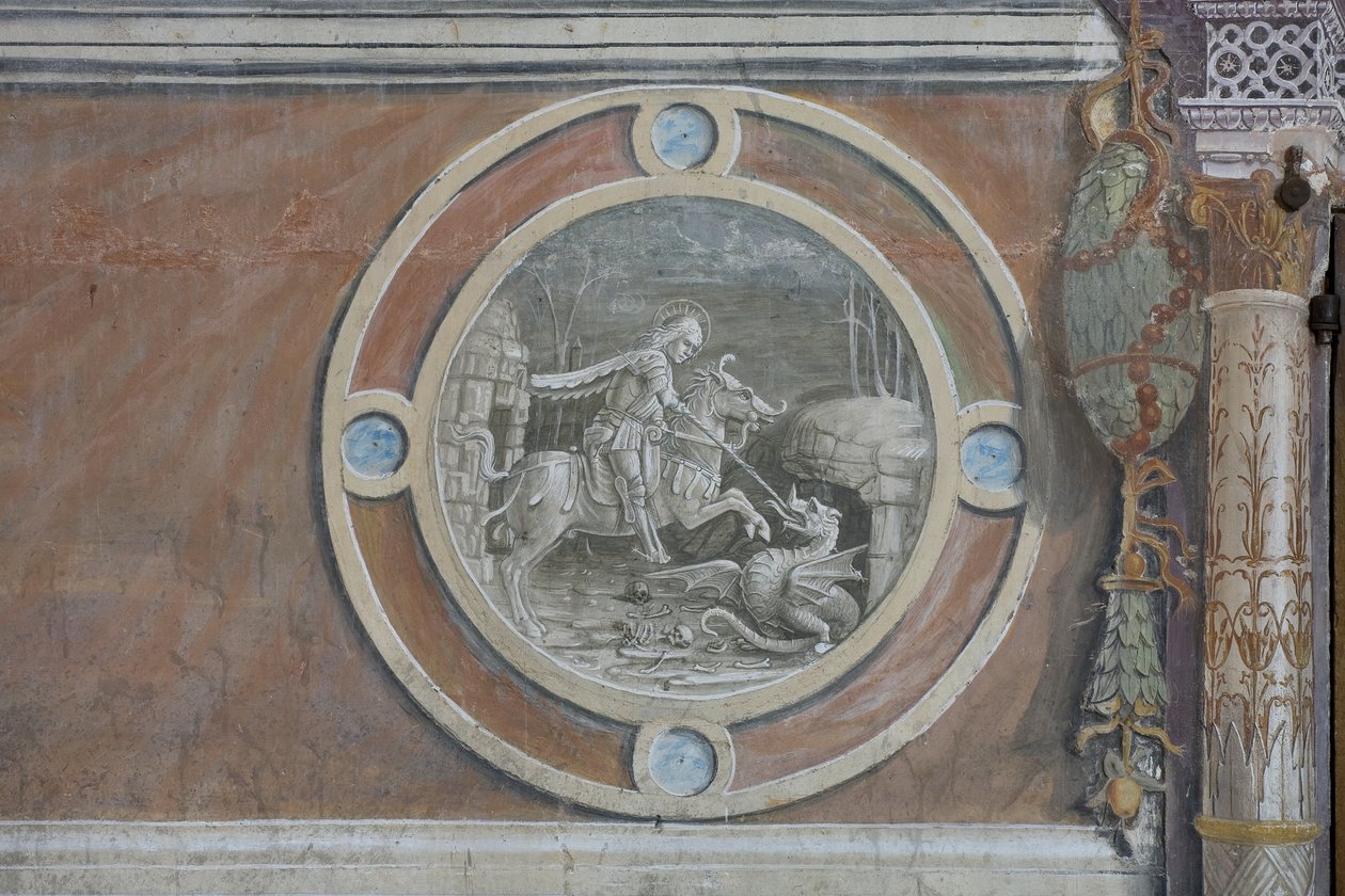 Saint George dræber dragen af Bernadino Zenale