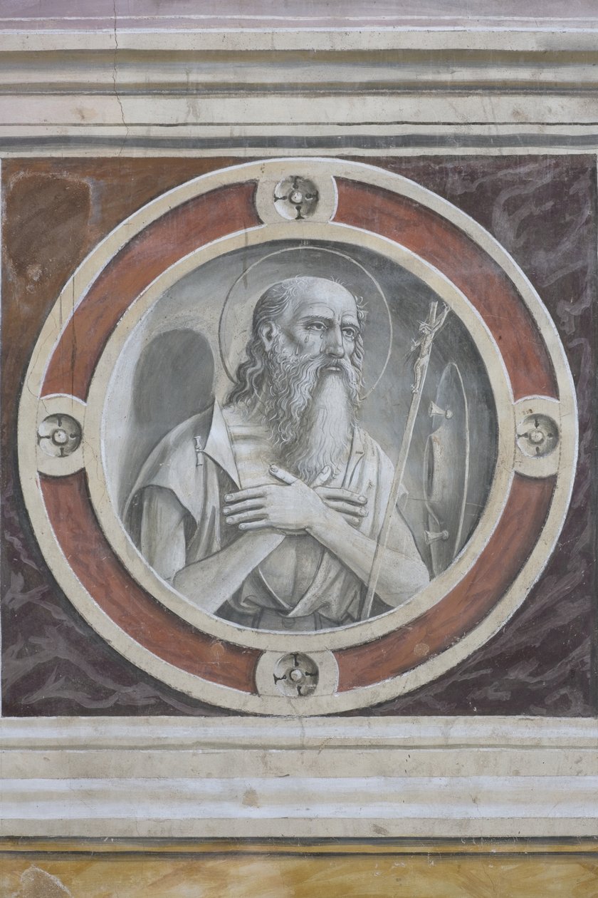 Sankt Jerome af Bernadino Zenale