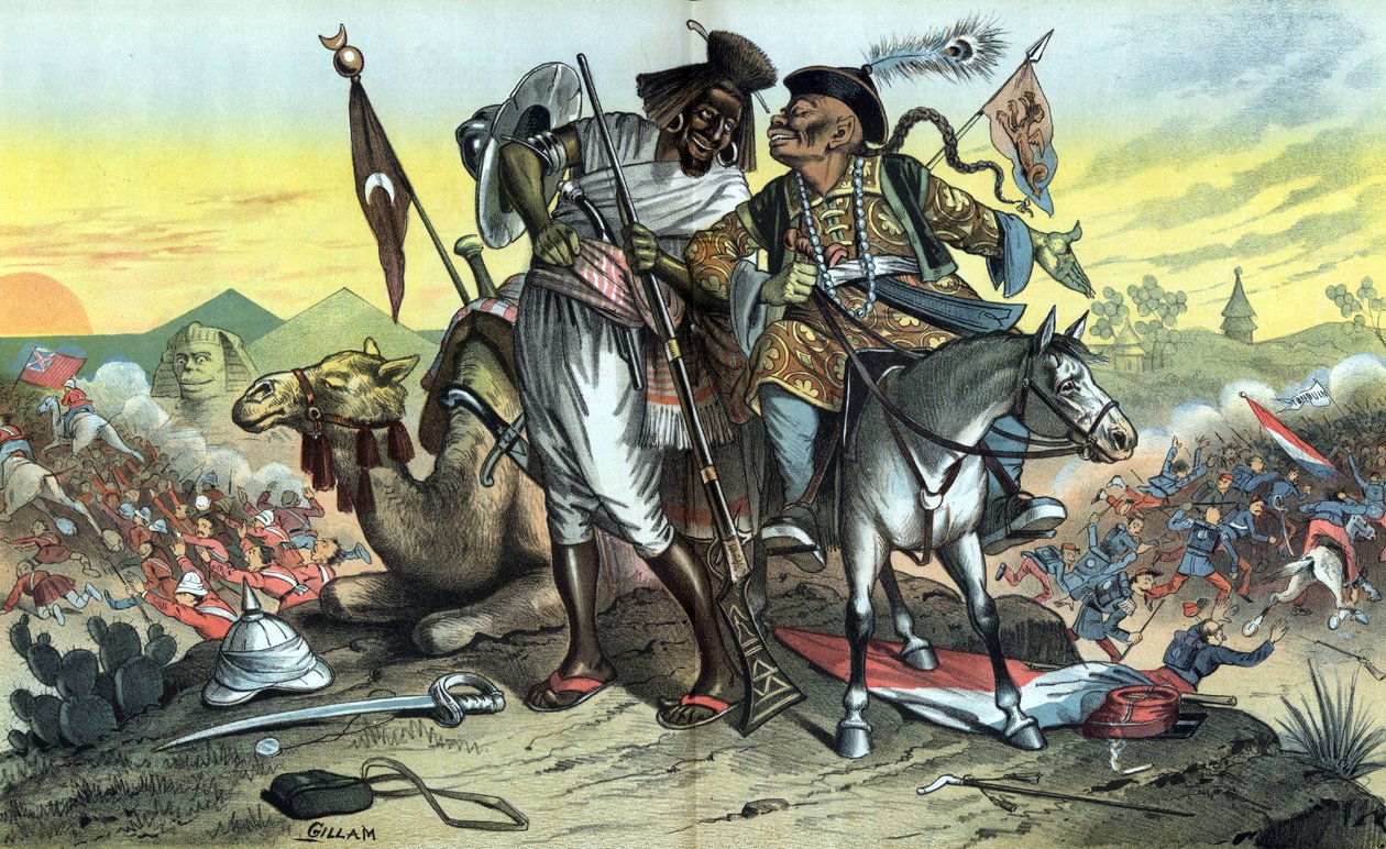 En overraskelse for dem selv, 1885 af Bernard Gillam