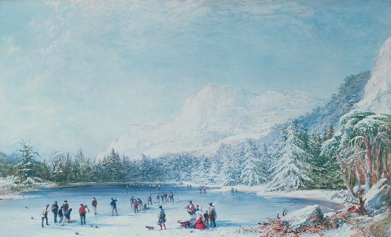 Curling af Bernard Walter Evans