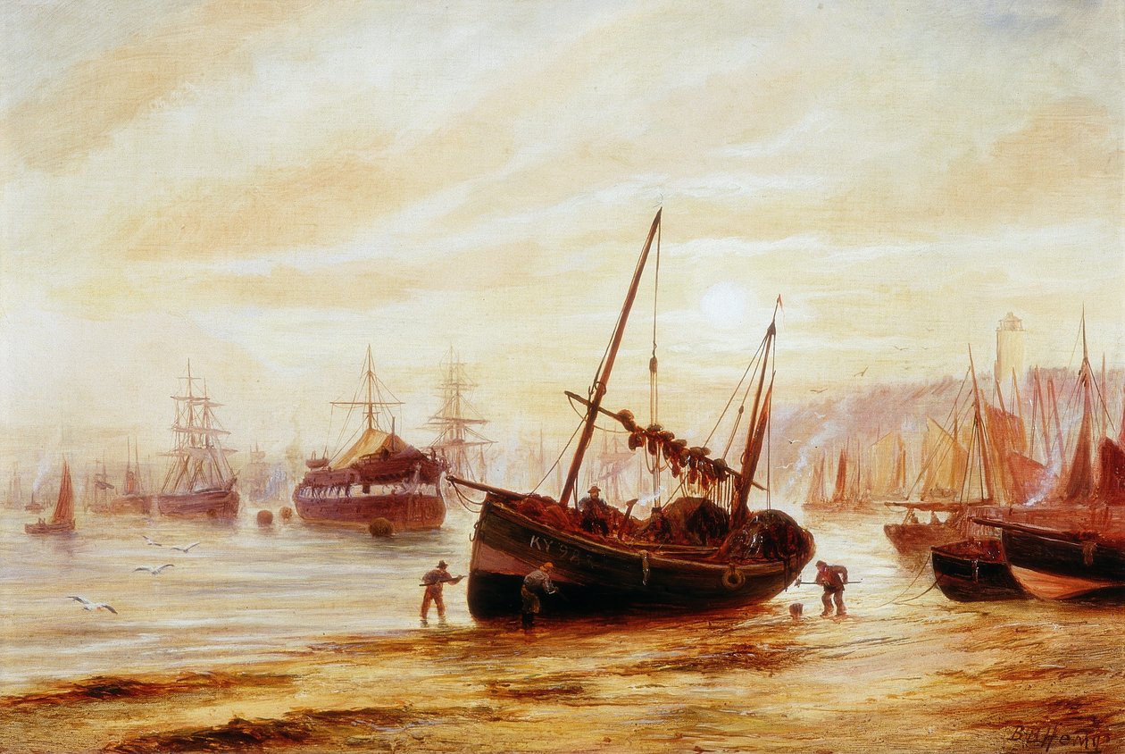 Havlandskab - Tyne-mundingen af Bernard Benedict Hemy