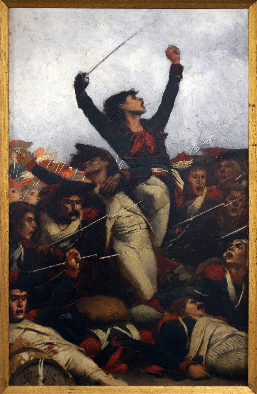 Barrikaden, Kommunens scene af Bernard Boutet de Monvel
