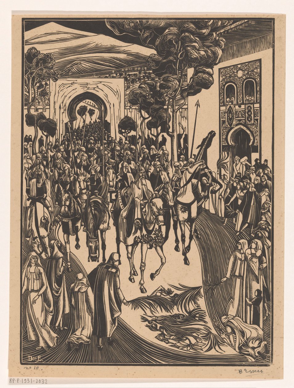 Indgang af Bernard Essers (signed by artist)